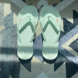 Under Armour Blue & Orange Women’s Sandles Size 8